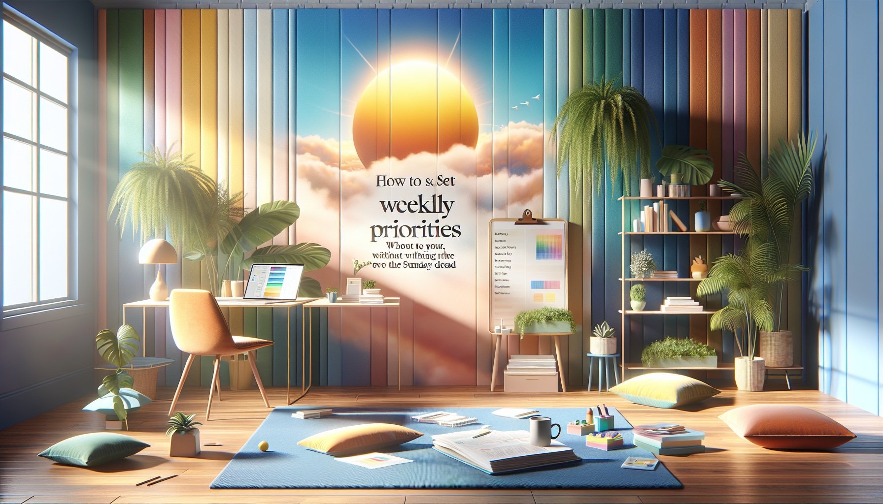 How to Set Weekly Priorities Without the Sunday Dread