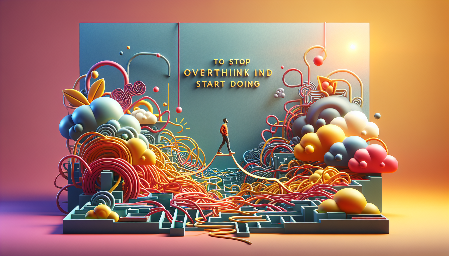 How to Stop Overthinking and Start Doing