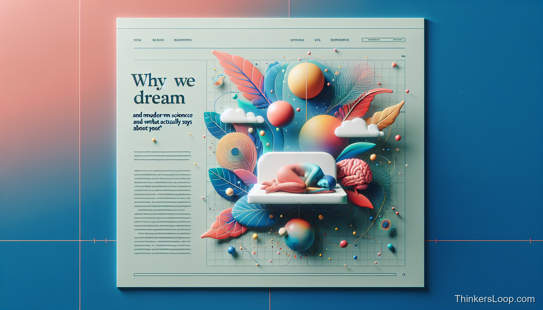 Why We Dream and What Modern Science Actually Says About It